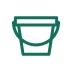 バケツのアイコン